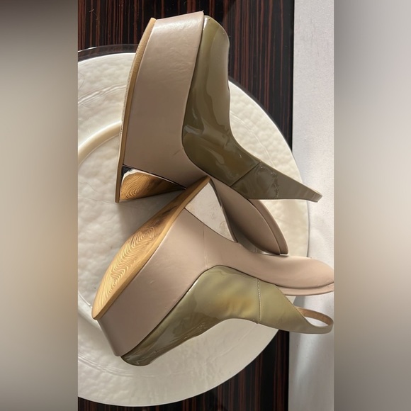 Sergio Amaranti made in Italy heelless platform shoes Women's Size 6 - Picture 2 of 9